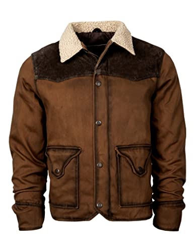 STS Ranchwear Western Jacket Kids Daybreak Concealed XL Brown STS8694