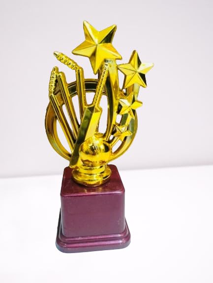 Cricket Batsman Trophy for Man of The Match (8.5 INCH) Trophies | Awards, Recognition-picture-23