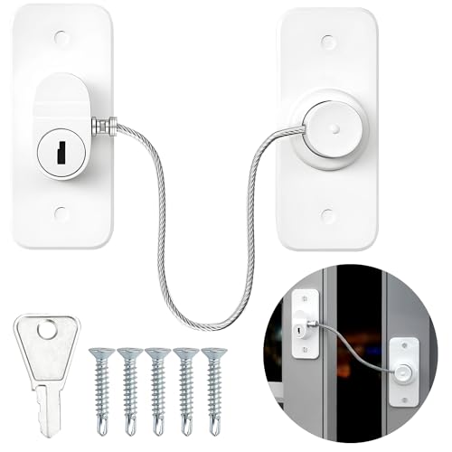 Limitatori di sicurezza per finestre, Serratura di...