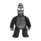 Jakks Pacific King Homer, Peluche de Gorila Negro Grande, Personaje de Los Simpsons, Juguete Coleccionable