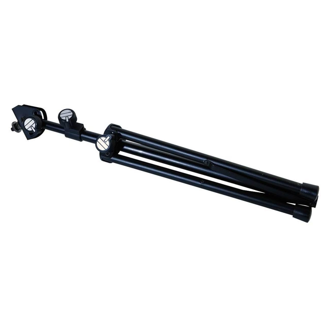 QUIK LOK PPS/001 Practice Pad Stand con Borsa, Supporto Pad Batteria Regolabile, Altezza 57-90 cm, Treppiede Stabile, Portatile, Nero