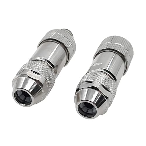 Conector de sensor M12 de 8 pines con acoplamiento tipo A a tornillo roscado 6