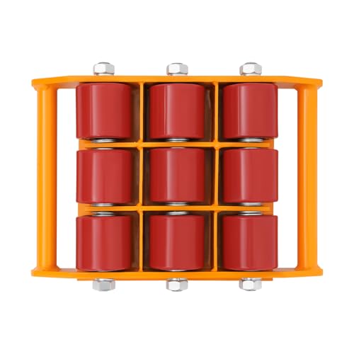 Châssis en acier au carbone 15T avec roulettes blindées en polyuréthane - 8