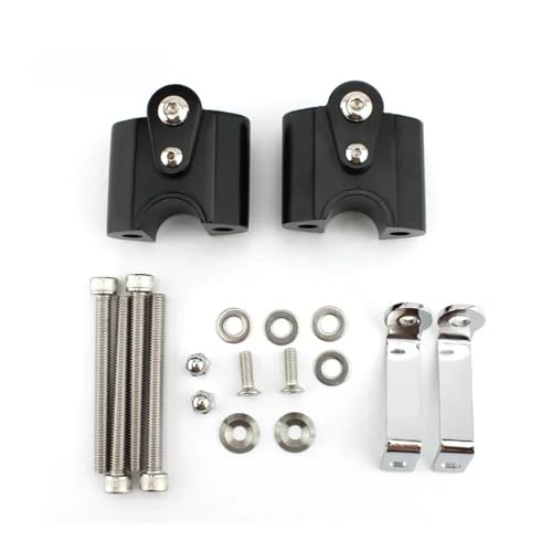 Adaptadores de elevación manillar R18 en aluminio mecanizado CNC 2