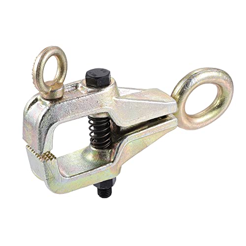 X AUTOHAUX Universal Two-way Self-tightening Body Repair Clamp Dent Puller for Car Trucks Golf Cart ATV UTV Frame Pulling Clamp Auto Body Clamp Collision Repair Tool Dent Repair Clamp