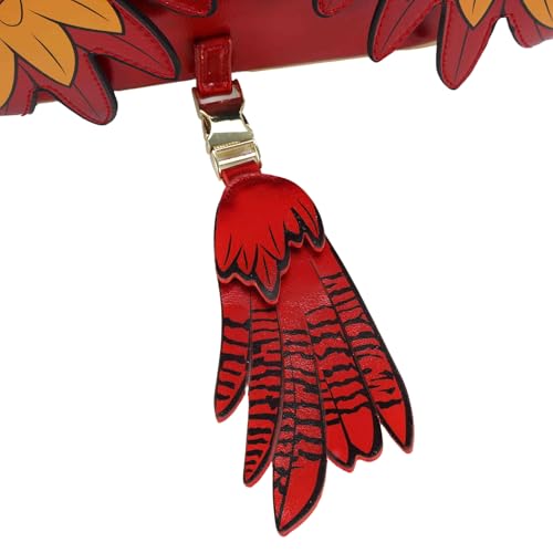 Image of Loungefly Pop! Harry Potter Fawkes Phoenix Cosplay Double Strap Shoulder Bag