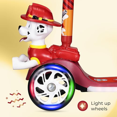 Image of Kick Scooter for Kids, 3 Wheel Self Balancing, Light Up LED Wheels
