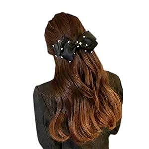 Fasele Elegancka Spinka Kokarda z Perłami