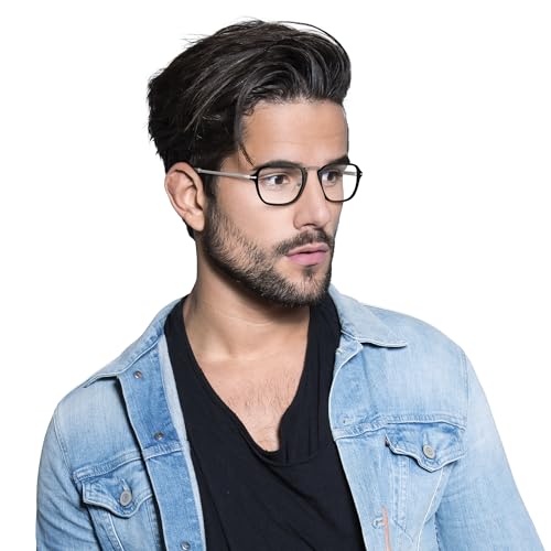 Image of Persol mens Po3331v Rectangular Prescription Eyewear Frames