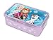 POS 28680 - Lunch to Go Clipdose mit Disney Frozen Motiv, circa 20,5 x 13,5 x 7 cm, 2 herausnehmbare Einsätze, auslaufsicher, Mikrowellen- und Spülmaschinengeeignet, gefrierfest, bpa- und phthalatfrei
