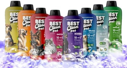 BEST CLEAN PET PETBUCO Shampoo Para Cachorros e Gatos 2 Em 1 dive...