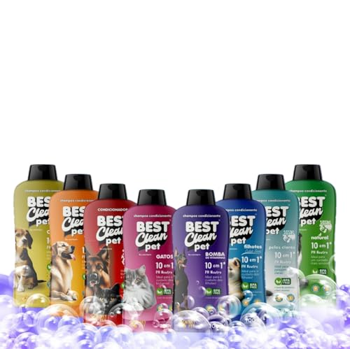 BEST CLEAN PET PETBUCO Shampoo Para Cachorros e Gatos 2 Em 1 dive...