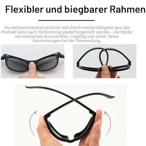 iNszkoos Polarisierte Baby Sonnenbrillen mit Riemen Verstellbar für Kleinkinder 0-36 Monate, Outdoor UV400 Schutz Weicher Silikonrahmen Sport Baby Sonnenbrille für Neugeborene Kinder Jungen Mädchen