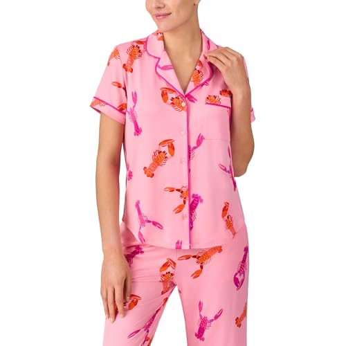 Image of kate spade new york Short Sleeve Cropped PJ Set