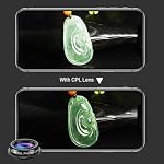 MIAO LAB 5 in 1 Phone Camera Lens Kit -0.63X Wide Angle Lens & 15X Macro Lens+190°Fisheye Lens/CPL + 2X Telephoto Lens Compatible with iPhone Samsung Sony and Most of Smartphone