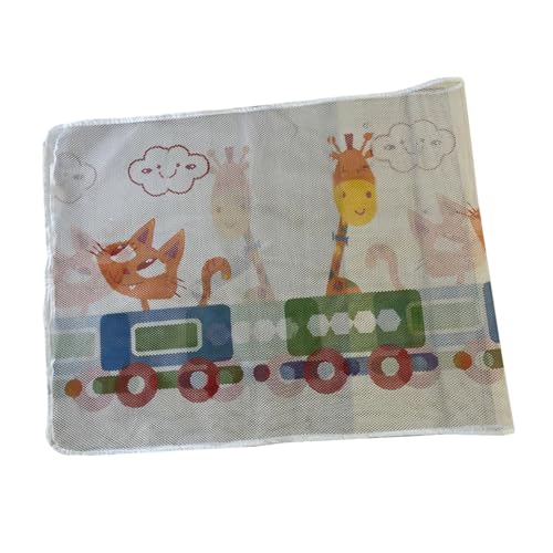 TEMPNAP 厚手メッシュ防護ネット バルコニー手すり用 転落防止 対策 簡単設置 軽量 耐裂性 ベランダ窓段対応 保護ネット