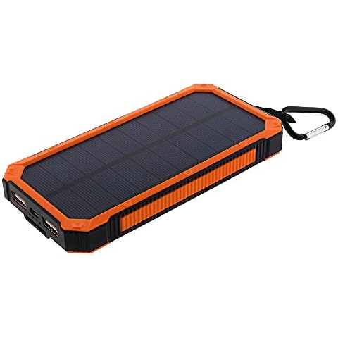 Cargador Powerbank de Respaldo Solar de 10.000 mAh con Antorcha y Señal SOS Cover
