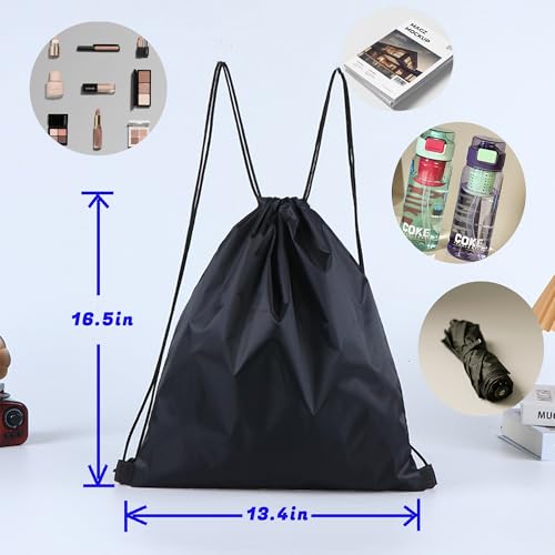 Custom Drawstring Backpacks with Custom Logos, Personalized Bulk Bags for Men,Women for Gym, Camping, Beach (Polyester small ears)2