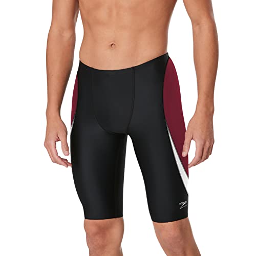Speedo Men's Swimsuit Jammer Endurance+ Splice Team Colors - image 1