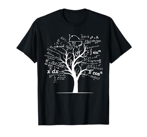 Funny AP Calculus Algebra Tree Math Teacher Nerd Geek Gifts T-Shirt Small