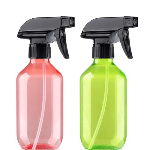 Image of Teyssor Spray Bottles Water Spray Bottle - BPA Free - 10 oz /300 ml Plastic Refillable Containers Fine Mist Small Spray Bottle with Adjustable Nozzle for Hair, Cooking, Cleaning