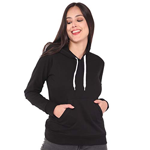 Image of JUNEBERRY Women's Cotton Hooded Sweatshirt