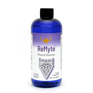 RnA ReSet – ReMyte Electrolyte Mineral Solution, Liquid Multi Mineral, 12 Minerals Including Iodine, Selenium, Zinc…