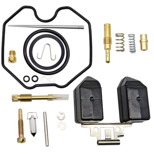 Image of SecosAutoparts Carburetor Rebuild Kit, Fit for Honda XR100 1981-1984, CRF100F 2004-2007, XR100R 1995-2003, XL100S 1979-1985, XL125S 1979-1985, XR200R 1986-1997, XR200 1980-1984