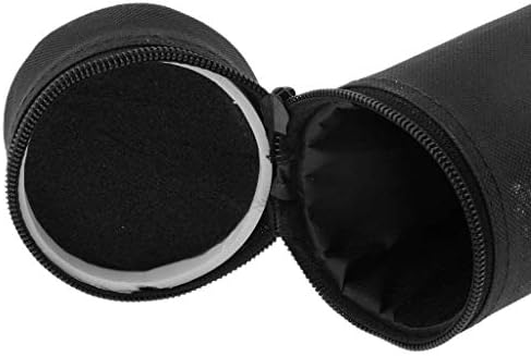 Fly Fishing Rod Tube 65cm Black Fly Rod Hard Case with Carry Strap