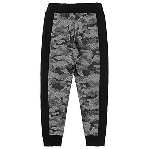 Calça em moletom felpado, Marisol, Meninos, Preto, 4