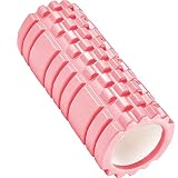 13" Pink Foam Roller - for Self Massage Exercise, Back Pain, Legs, Yoga, Relieve Muscles, Physical T