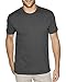 Next Level Apparel Men's Premium Fitted Sueded Crewneck T-Shirt, Heavy Metal, X-Large