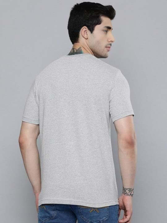 Image of Men's Plain Cotton Crew Neck T-Shirt Regular Fit Short Sleeve Tee