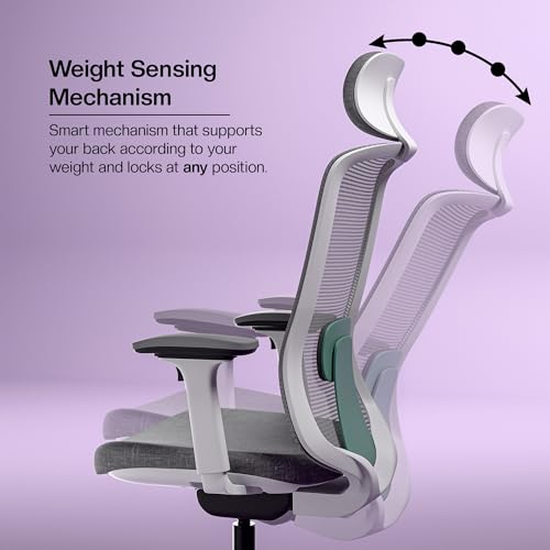 Image of Green Soul Cosmos Pro Premium Office Chair | High Back | Mesh Ergonomic Home Office Desk Chair (Sage Green) | DIY Installation| 3 Years Warranty