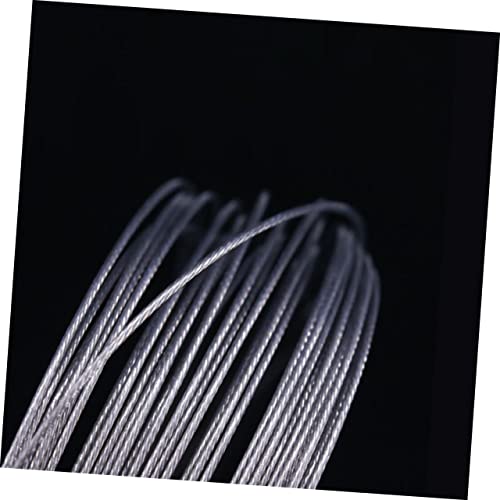 Toyvian Cuerda de Pesca de Acero Inoxidable 24 Piezas miniatura 2