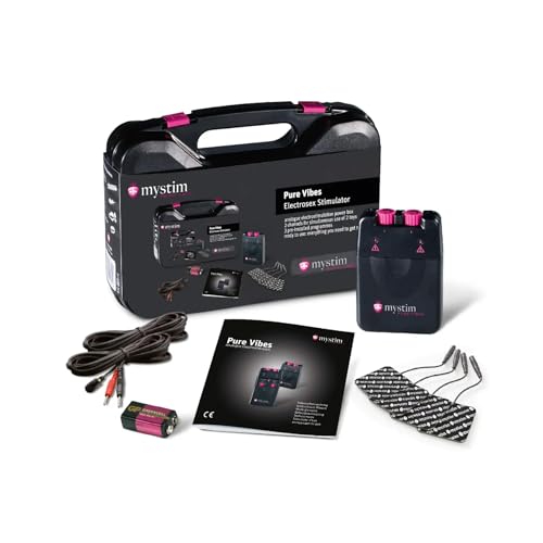 Mystim Tens Unit 3F Pure Vibes Noir l'excellence de la stimulation corporelle 700 g