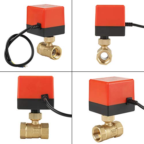 Valvola a sfera motorizzata, AC 12V Valvola a
