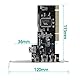 CERRXIAN 3 Port IEEE 1394 Firewire Card PCI Firewire Adapter IEEE 1394 PCI Controller Card for Desktop PC