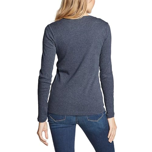Image of Eddie Bauer Womens Favorite Long Sleeve Tee Crewneck T-Shirt