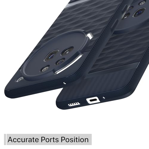 Image of Amazon Basics Back Cover for Nothing Phone 3a Pro 5G | Full Camera Protection | TPU Soft Flexible Shockproof Bumper Case(Blue)