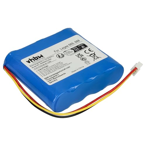 vhbw Akku Ersatz für Hobot HB668P108 für Saugroboter (2750 mAh, 14,6 V, Li-Ion, ohne Gehäuse)