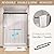 GETPRO Shower Door 50-54 in. W x 75 in. H Double Sliding Glass Shower Doors Semi-Frameless Bypass Glass Door for Walk-in Shower with 5/16 inch Tempered Glass Matte Black Hardware