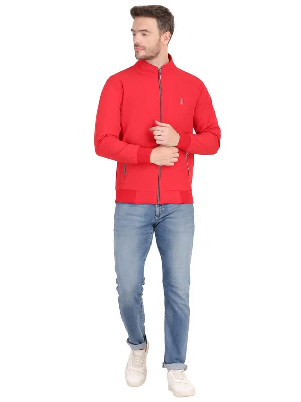 Image of Blueficus Winter Jackets For Men || Men's Solid Wind Cheater Jacket With Zipper || Casual And Sports Jacket