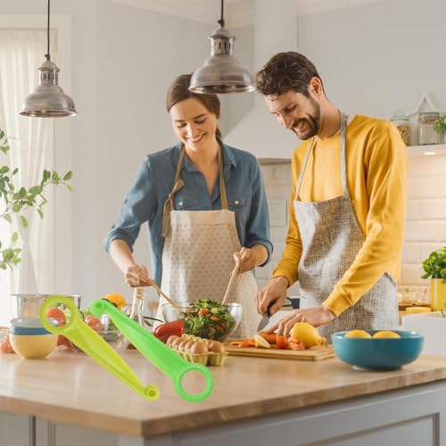 6 PCS Spiralizer for Vegetables, Portable Vegetable Spiralizer, Courgette Spiralizer Hand Slicer Cutter Cucumber Slicer Carrot Potato Spiral Cutter Spiraliser Kitchen Tools(Color Random) - Image 7