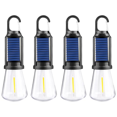 Ampoules solaires de camping à double charge pour tente et urgence domestique