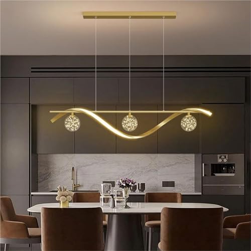 Suspension linéaire LED dimmable et ajustable en hauteur avec technologie de confort visuel