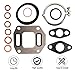 MOPASEN 876108 Turbo Gasket Kit Connection for Volvo Penta Diesel 31 32 41 42 3582563 876312 3581528 861260