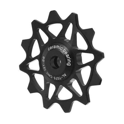 balacoo Bike Derailleur Pulley Bicycle Rear Derailleur Wheel Bike Accessory 12t-14t Guide Wheel
