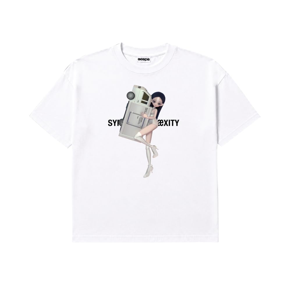 Official Synk Complæxity Tour T-Shirt, White - Karina, One Size