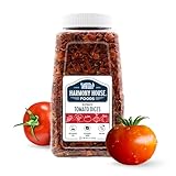 Harmony House Foods, Dried Tomatoes, Diced, 8 Ounce Quart Size Jar